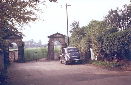 Photograph of Field House Gates